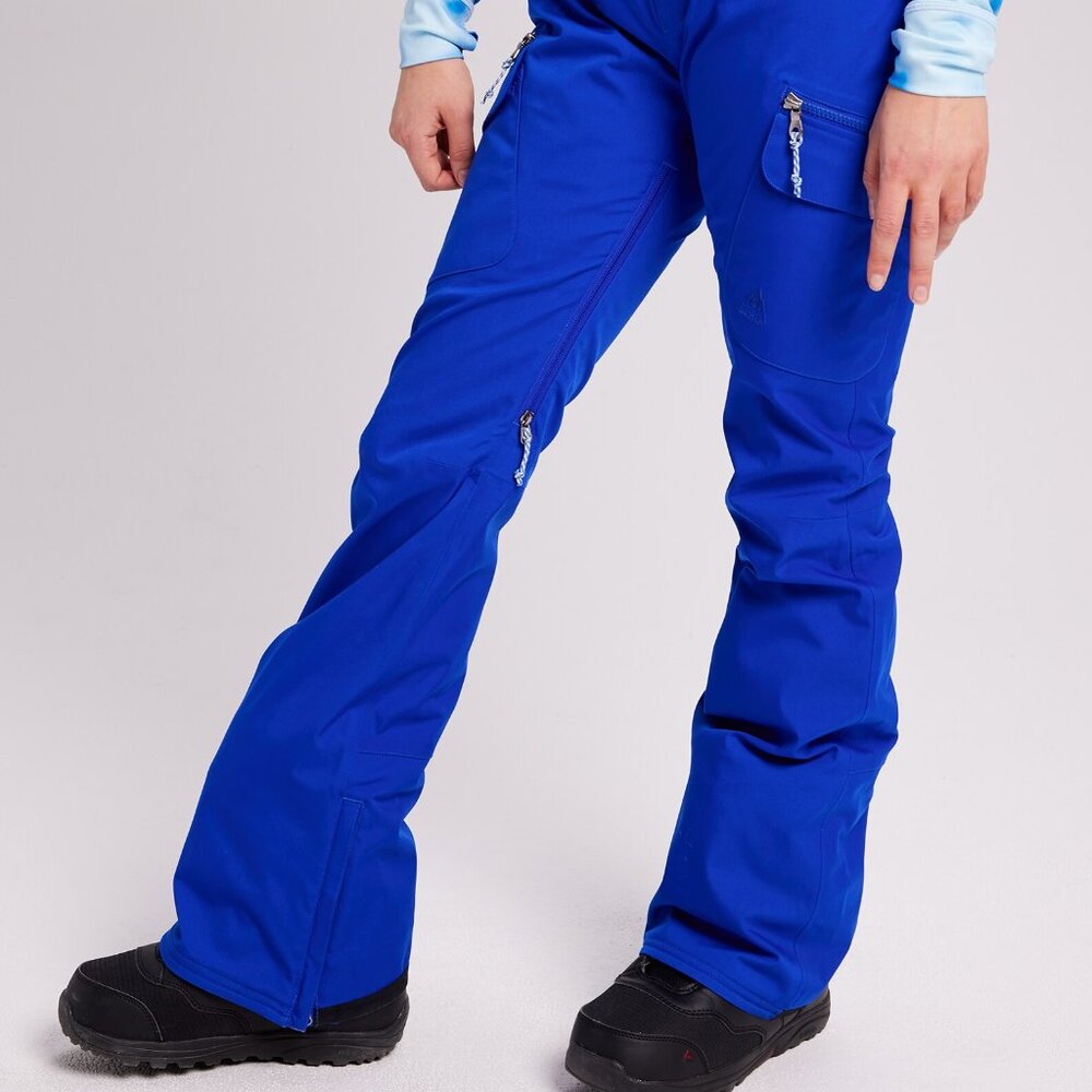 Burton Women's Gloria Stretch 2-layer Cobalt Blue Ski Snowboard Pants 2022 NWT